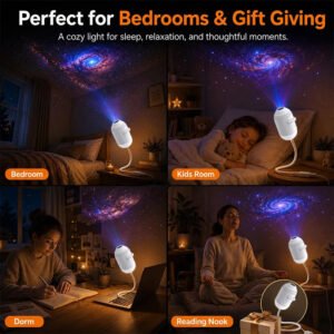06 View - LED Night Light Projector Galaxy